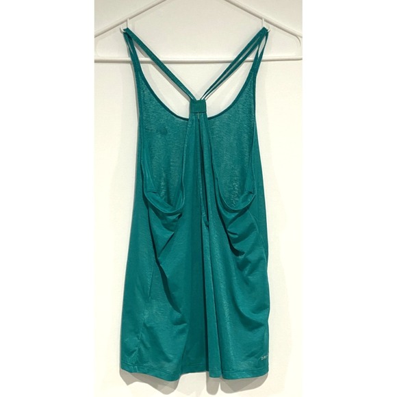 Nike Dri-Fit Women's Lightweight Athletic Tank Top Small Teal - Picture 2 of 5